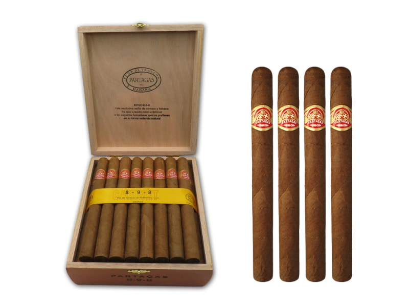 Hình thức của Xì gà Partagas 898